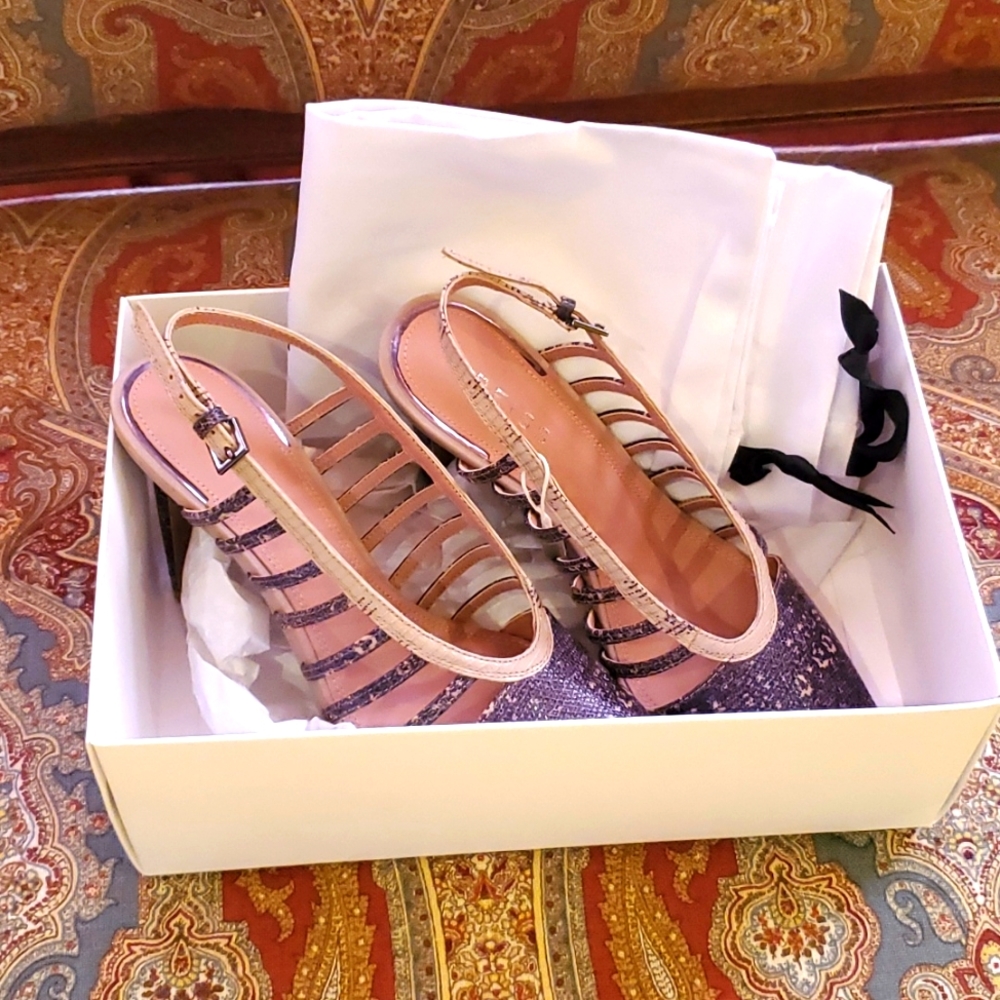 Reiss Daphne Court shoes